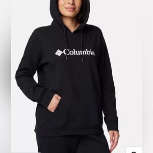 🖤🤍 Columbia Women's Burr Trail™ Logo Hoodie-Black-XL-NWT